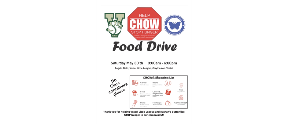 Chow Food Drive